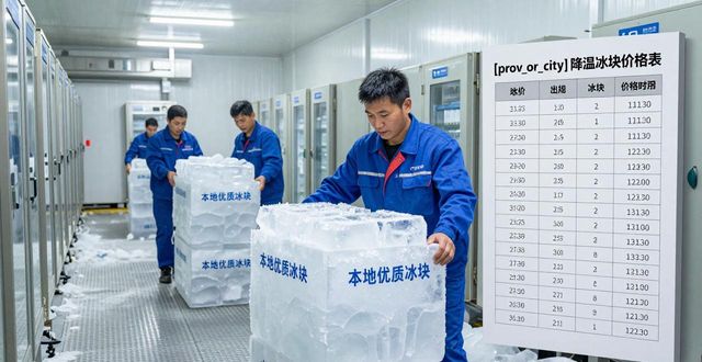 上饶降温冰块多少钱一吨？本地制冰厂报价来了