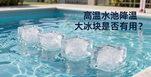 上饶高温水池降温大冰块，到底管不管用？